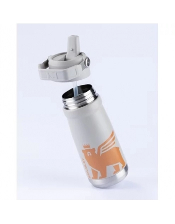 GARRAFA TÉRMICA FLIP STRAW KIDS STANLEY ASH 500ML