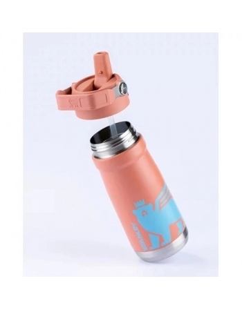GARRAFA TÉRMICA FLIP STRAW KIDS STANLEY GRAPEFRUIT 500ML