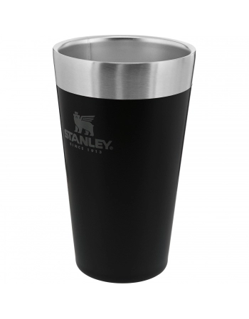 COPO TÉRMICO CERVEJA SEM TAMPA STANLEY - PRETO - 473ML
