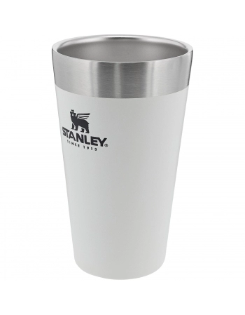 COPO TÉRMICO CERVEJA SEM TAMPA STANLEY - BRANCO (POLAR) - 473ML