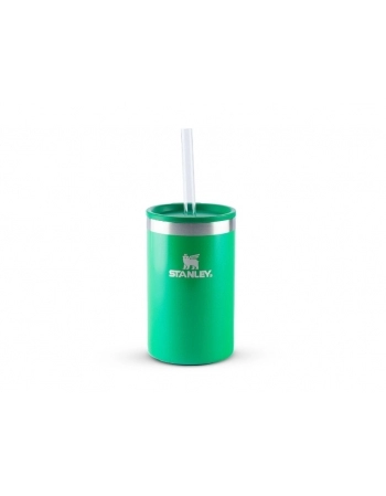 CAN COOLER COM CANUDO STANLEY CLOVER SHIMMER 296 ML