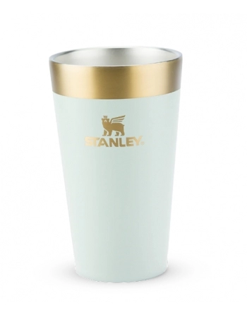 COPO SEM TAMPA STANLEY GILDED CELADON 473 ML