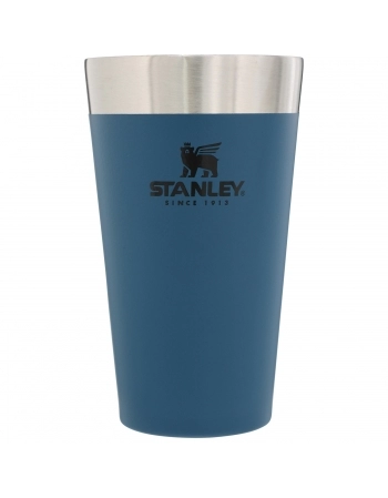 COPO TÉRMICO CERVEJA SEM TAMPA STANLEY - AZUL 473 ML