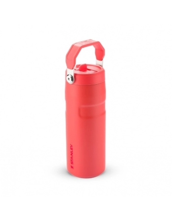 GARRAFA TERM AEROLIGHT FLIP STRAW HOT CORAL 473ML