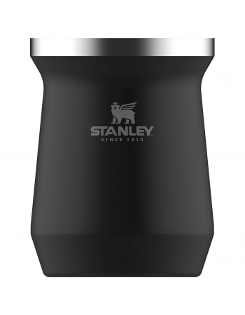 CUIA TERMICA MATE PRETA (MATTE BLACK) STANLEY 236 ML