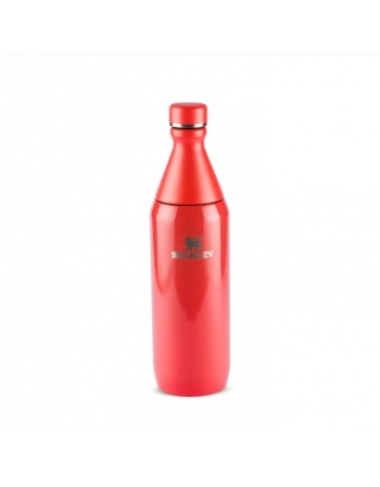 GARRAFA TERM SLIM BOTTLE HOT CORAL GLOSS STANLEY 591 ML