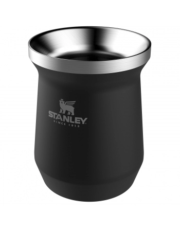 CUIA TERMICA MATE PRETA (MATTE BLACK) STANLEY 236 ML