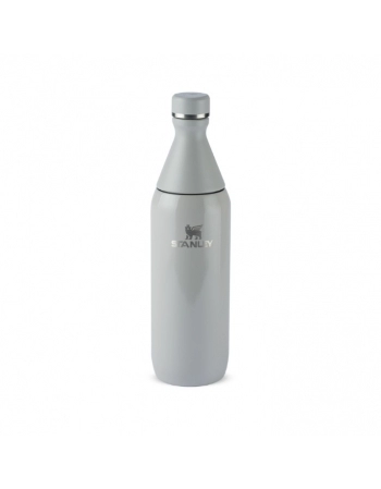 GARRAFA TERM SLIM BOTTLE ASH GLOSS STANLEY 591 ML