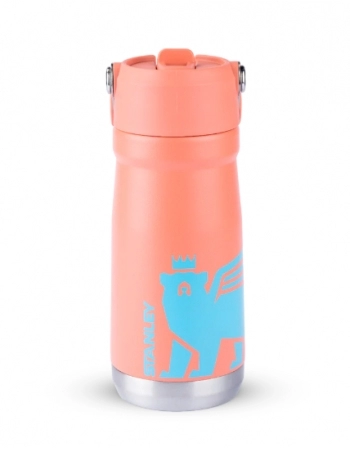 GARRAFA TÉRMICA FLIP STRAW KIDS STANLEY GRAPEFRUIT 500ML
