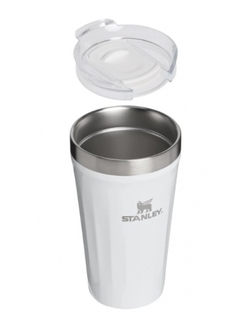 COPO COM TAMPA FROST GLASS 473 ML
