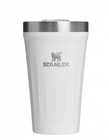 COPO COM TAMPA FROST GLASS 473 ML